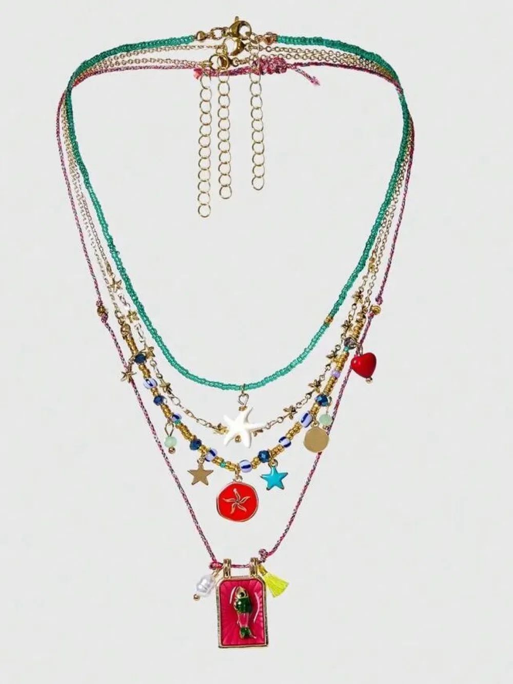 Fish necklace set S1418